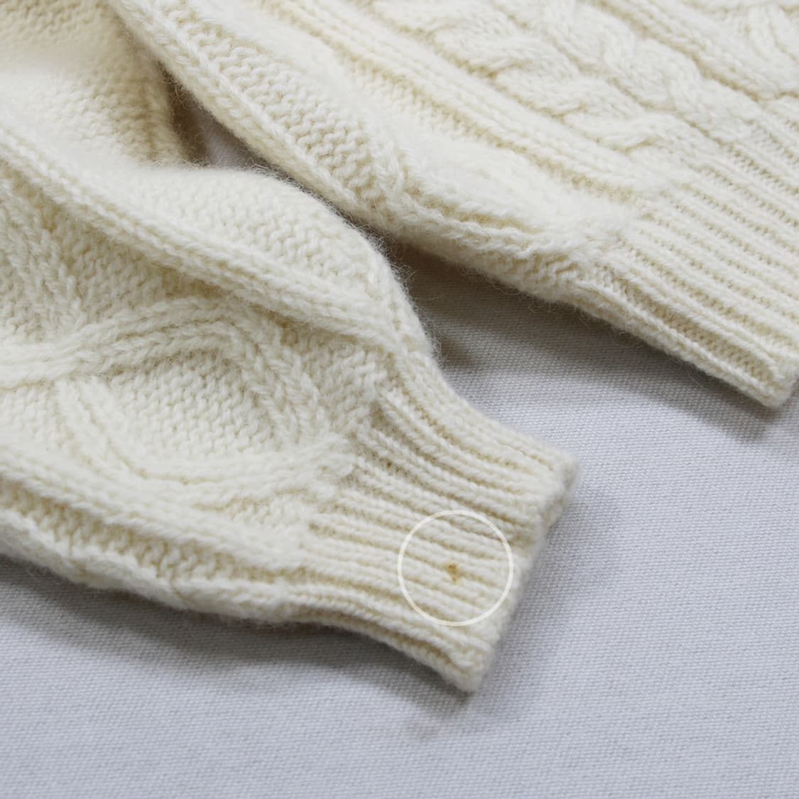 Ben Moda 헤비울 피셔맨 니트 (여성용 M) 상품이미지7