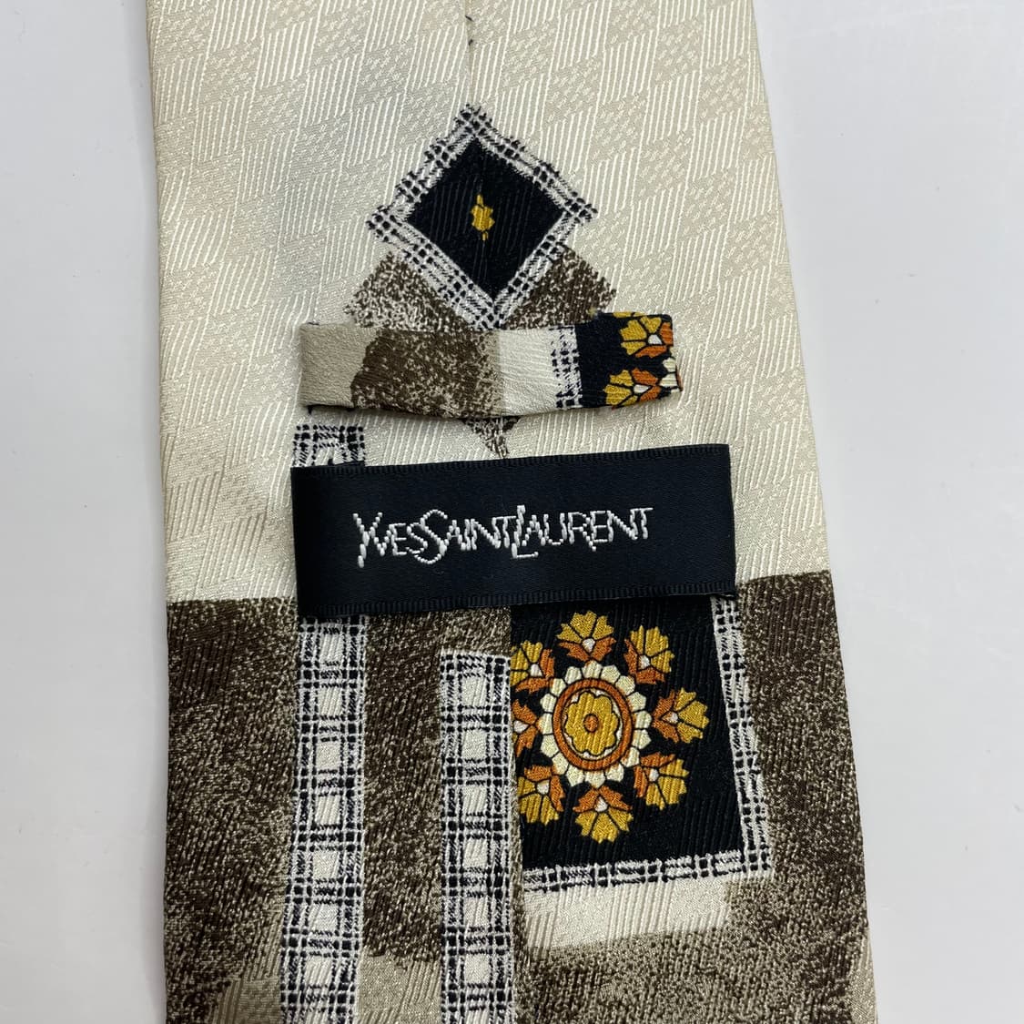 402) (YSL) 입생로랑 패턴 넥타이 상품이미지5