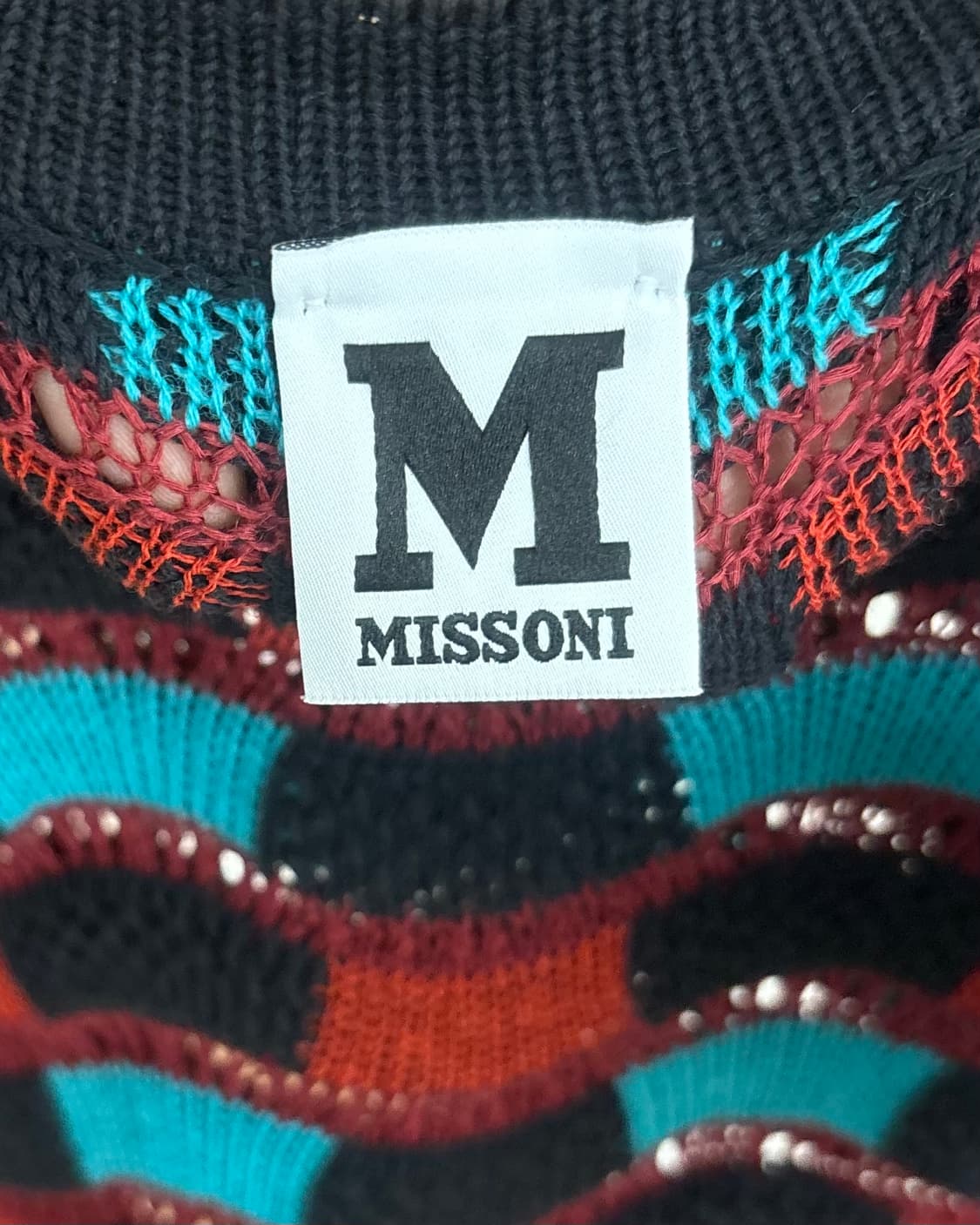 미쏘니 크로셰 니트 혼방 미니 드레스 상품이미지7