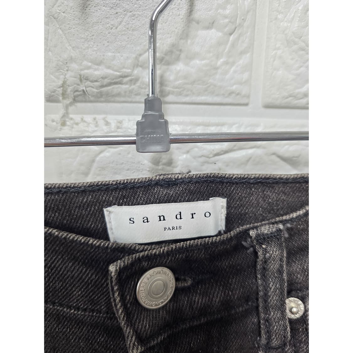 택포) 산드로 Sandro 블랙 청바지 사이즈 32인치 상품이미지2