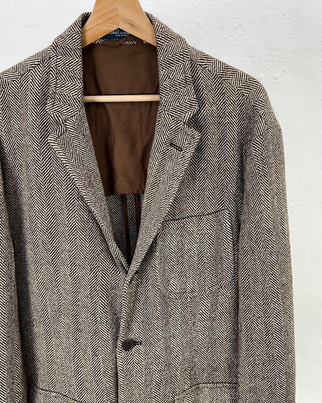 폴로 랄프로렌 헤링본 멀티 포켓 3b 블레이저 상품이미지3