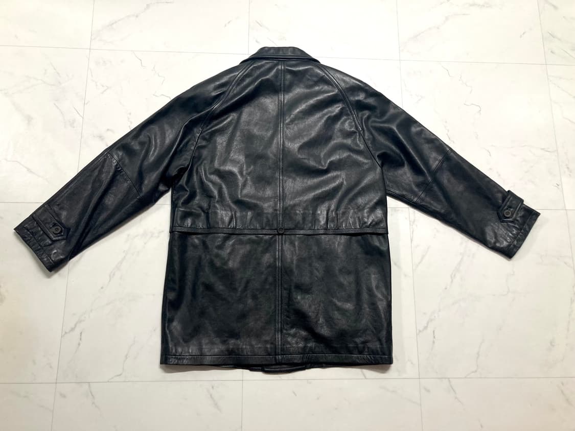(거의 새것)윈드아머 양가죽 레더 코트 자켓 105-110 상품이미지2