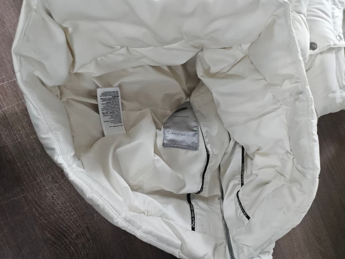 캘빈클라인 패딩 점퍼 후드 M 상품이미지7