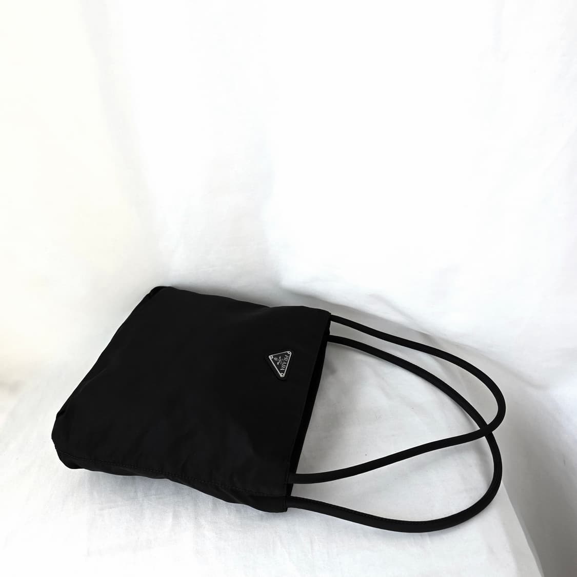 [정품 PRADA] 프라다 두줄 나일론 토트백 스몰 상품이미지4