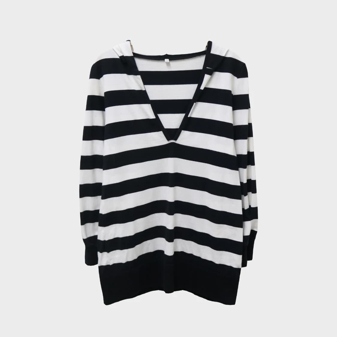 N,N, 딥 브이넥 스트라이프 티셔츠 62270 상품이미지1