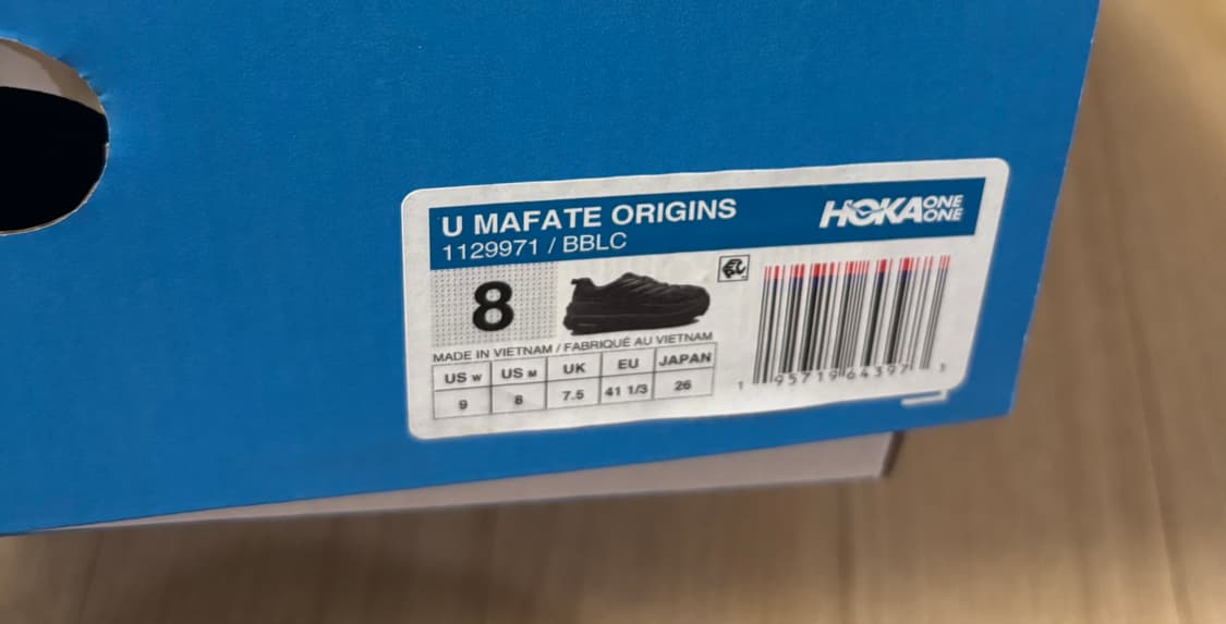 호카 마파테 오리진스 블랙 상품이미지3