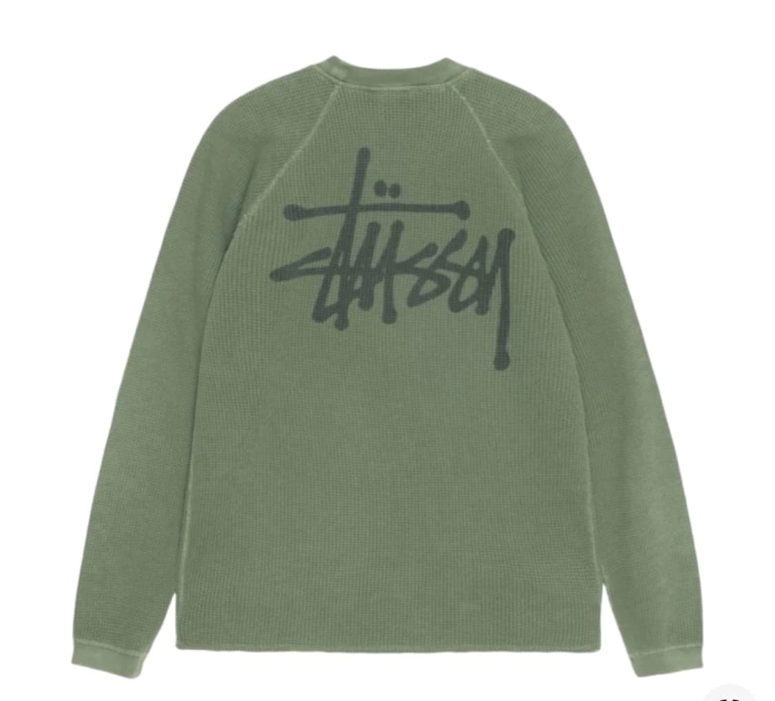 스투시 래글런 써멀 롱슬리브 상품이미지2