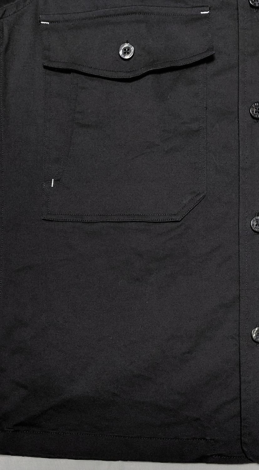 [M] FUBU 푸부 헤리티지 테크니컬 워크 셔츠 (블랙/패치 디테일) 상품이미지3