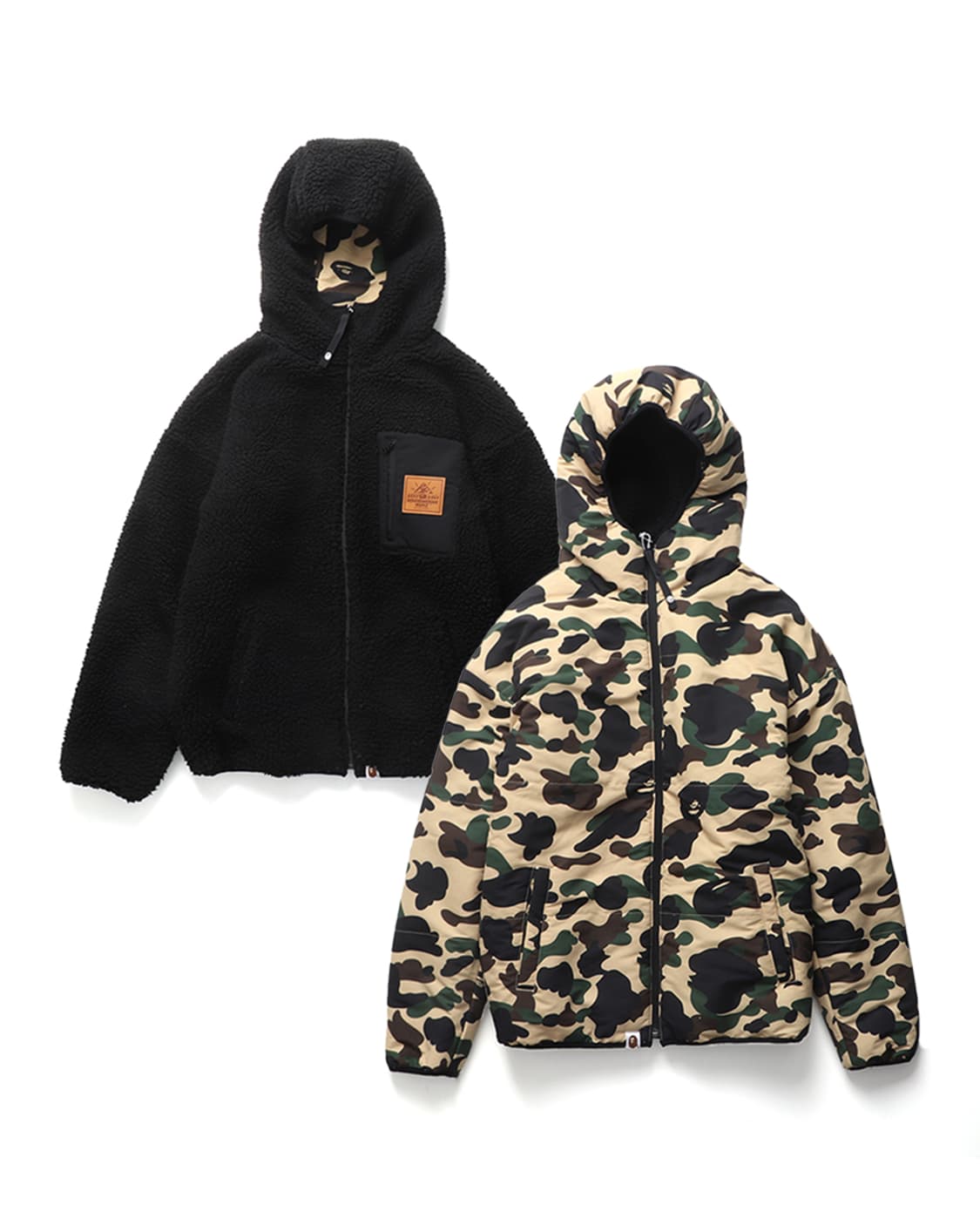 A BATHING APE Reversible Hoodie jacket 상품이미지1