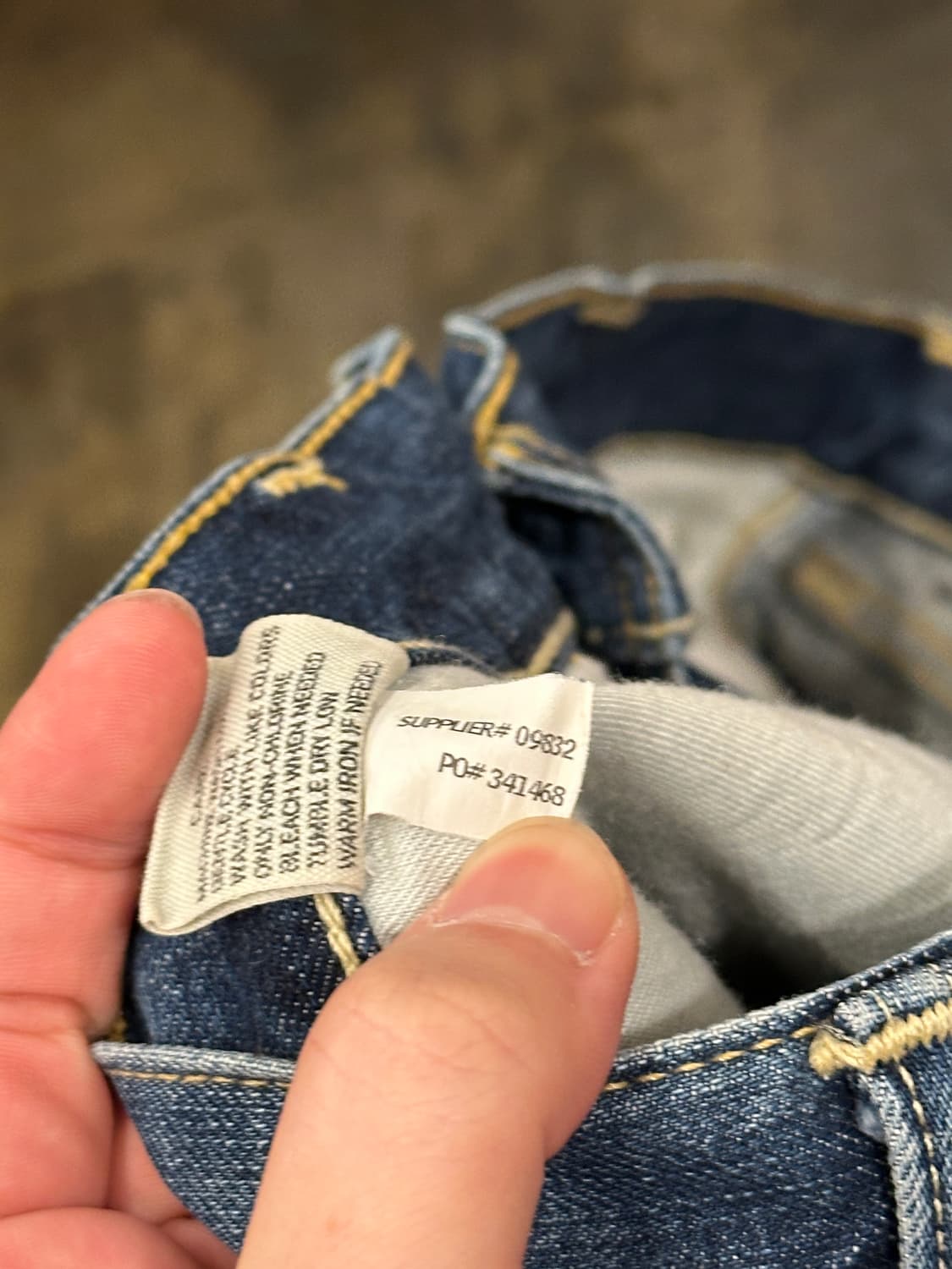 00s POLO 폴로 랄프로렌 867 클레식핏 데님 36x34 상품이미지7