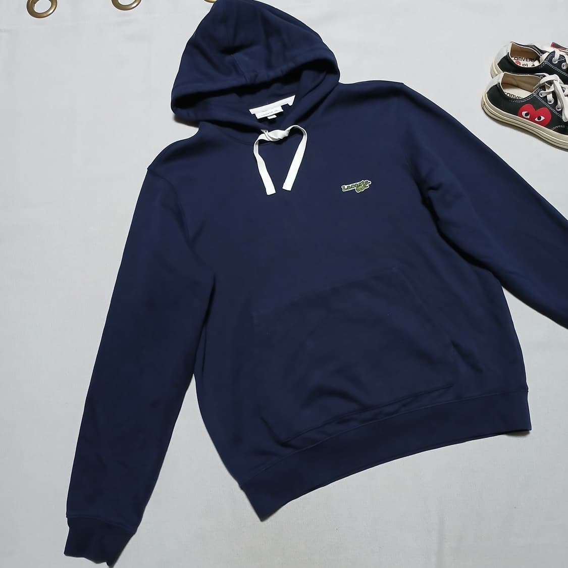 lacoste 라코스테 악어 패치 로고 후드티 원단 좋음 상품이미지3