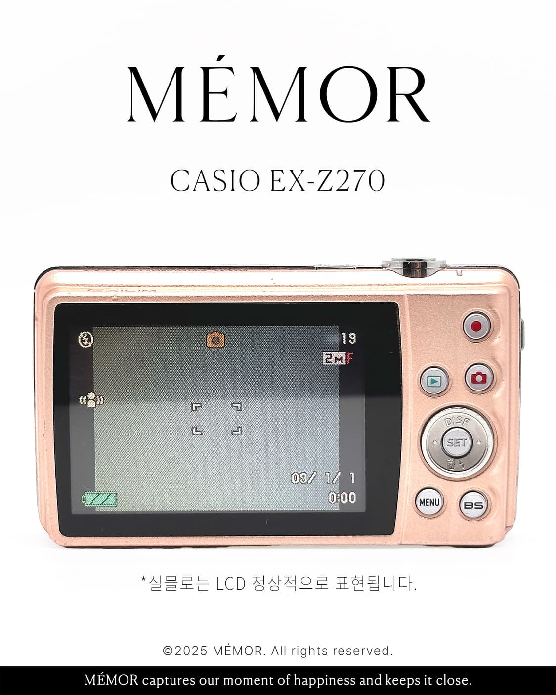 (B등급 할인✨) CASIO EX-Z270 카시오 빈티지 디카 상품이미지5