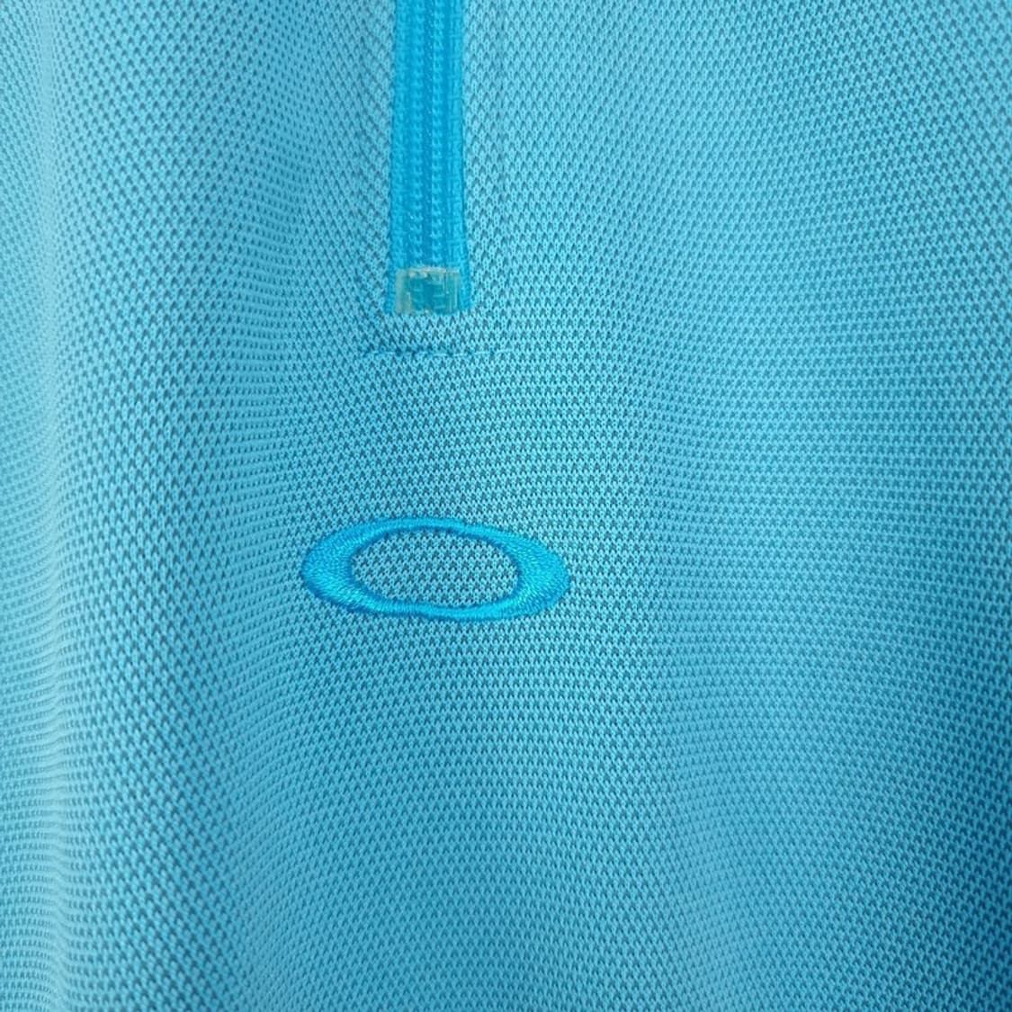 [오클리] 로고 자수 고프코어 하프집업 반집업 반팔티 M20177 상품이미지6