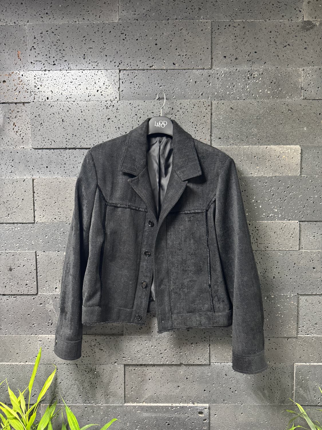 엘무드 나르시스 헤링본 트위드 자켓 상품이미지1