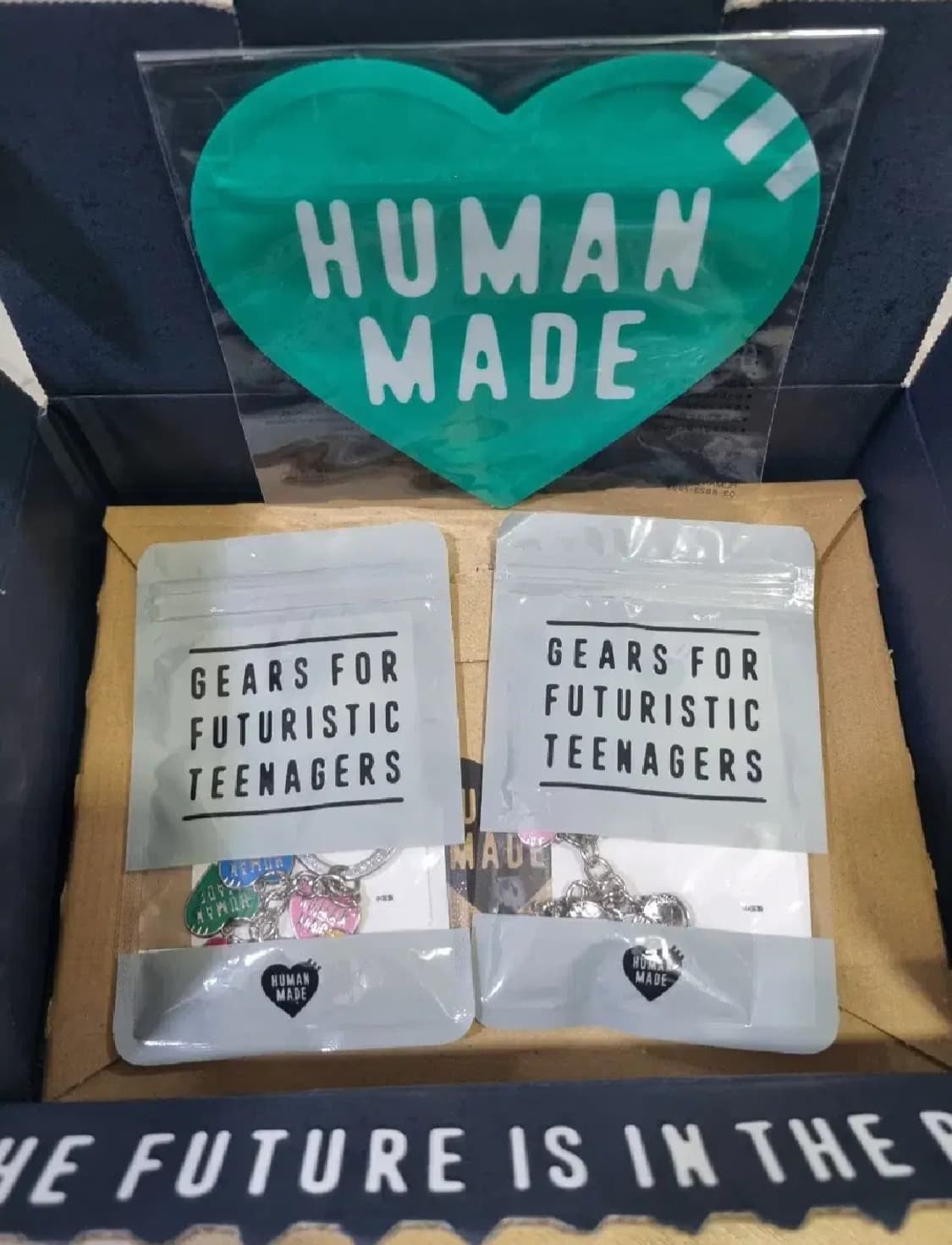 휴먼메이드 하트 키링 상품이미지3