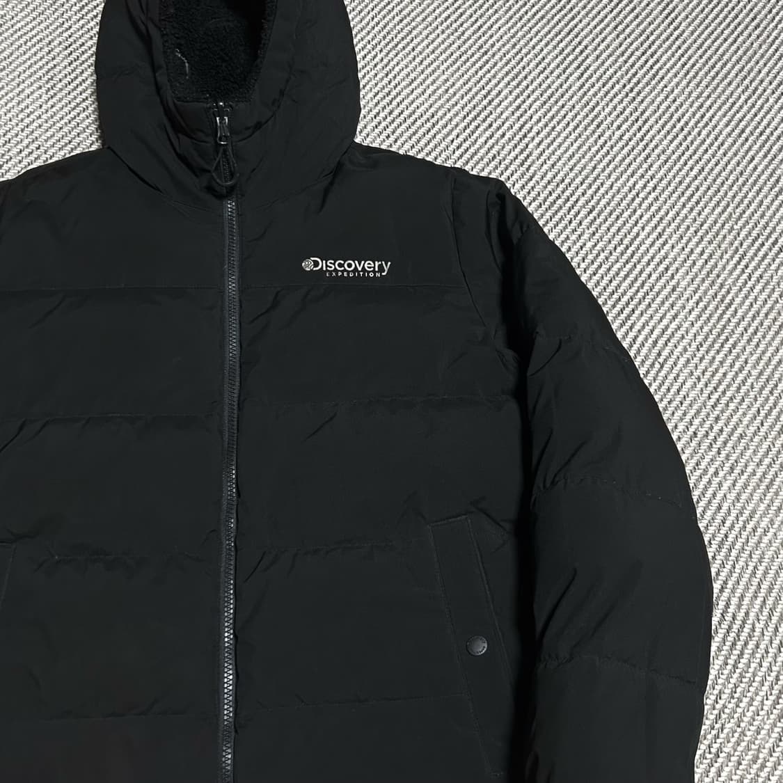 [M] Discovery 디스커버리 리버시블 다운 후리스 패딩 점퍼 상품이미지2