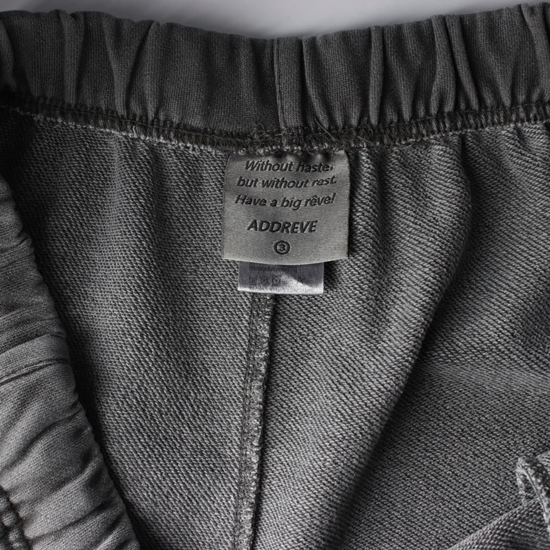 애드레브 피그먼트 다잉 스웨트 숏츠 챠콜 3 상품이미지5