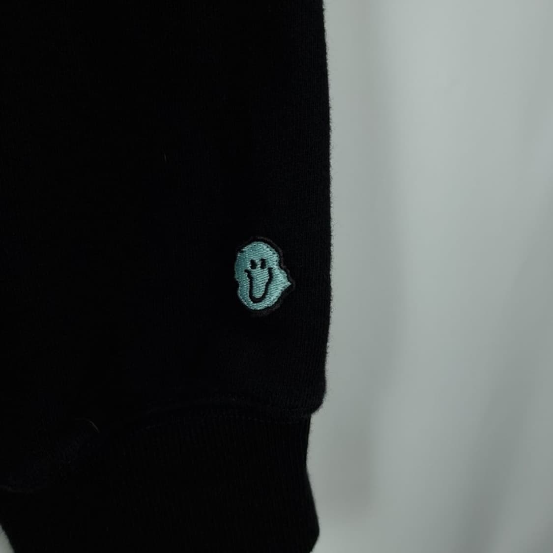 [나이스고스트클럽] 그래픽 프린팅 오버핏 후드티 블랙 M19331 상품이미지7