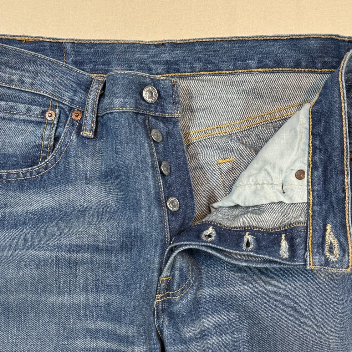 32inch) 리바이스 501 버튼플라이 데님 청바지 상품이미지7