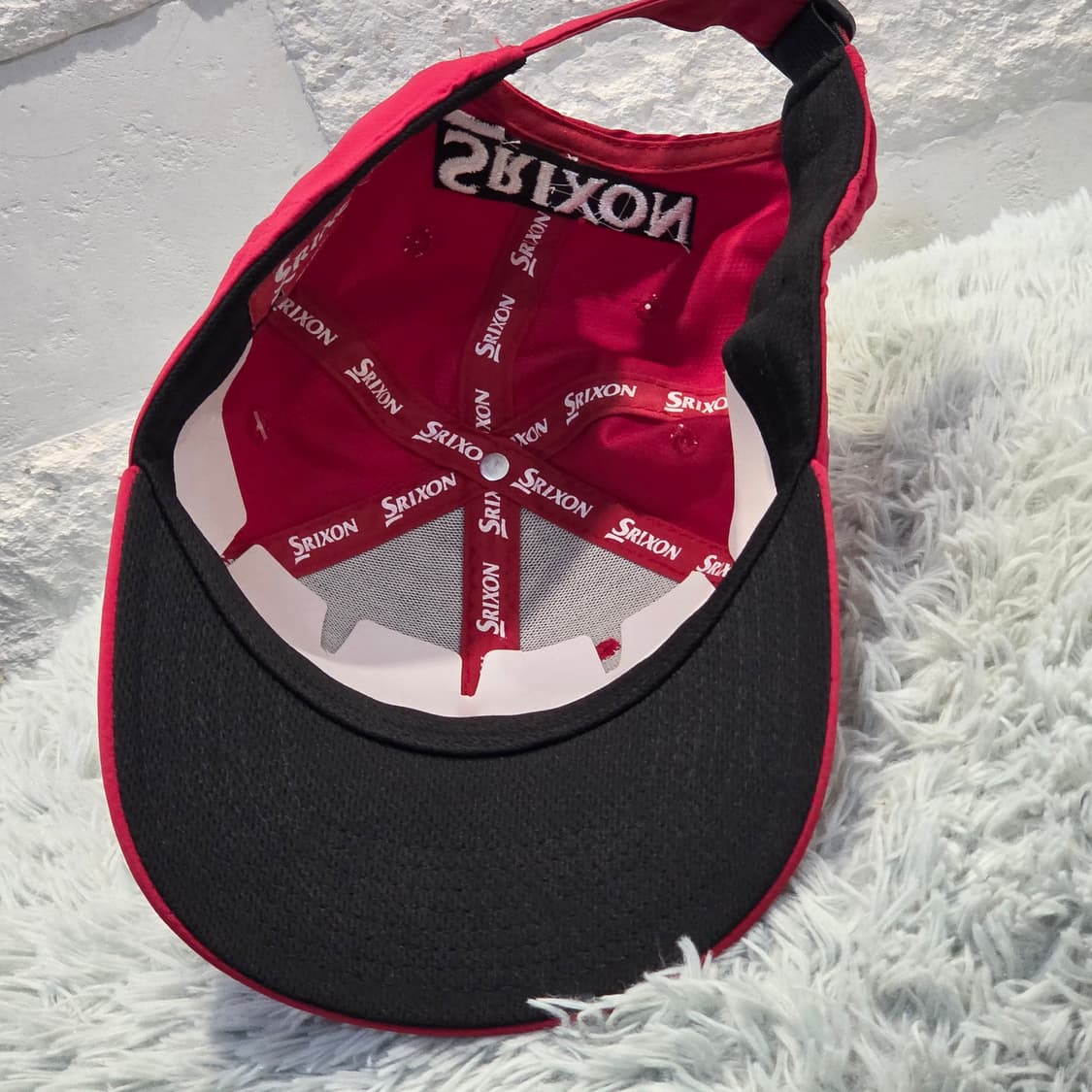 p6-7:스릭슨 SRIXON 투어 캡 레드(56~60cm) 상품이미지7