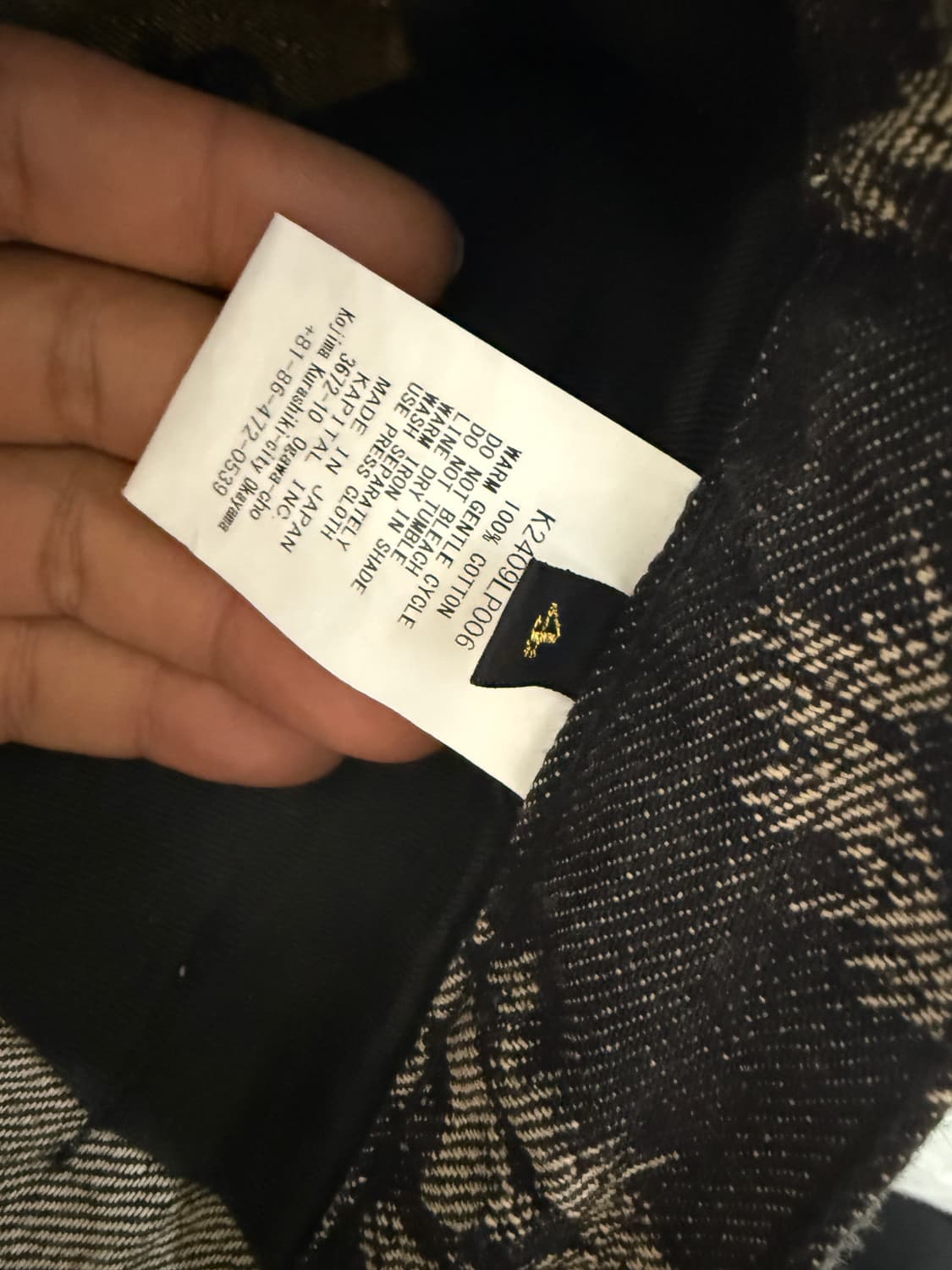 캐피탈 kapital 12온즈 스파이크이지 데님 포트 배기 팬츠 상품이미지3