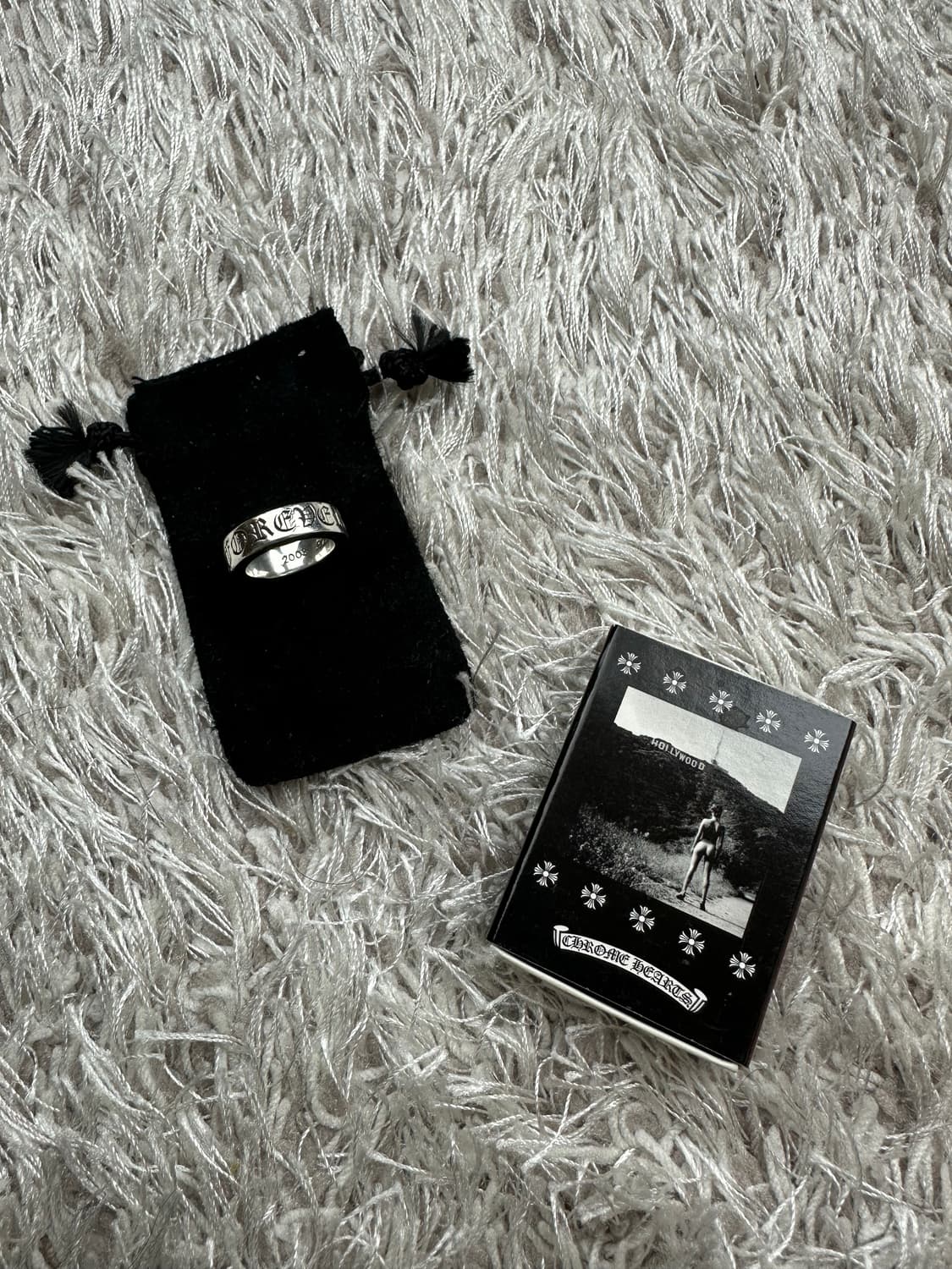 [US 4.5] 백화점판 정품 크롬하츠 포에버링 6mm 상품이미지1