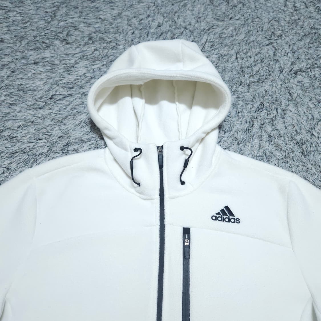 아디다스)105 남자 플리스자켓 기모후드집업 / 왕눈이샵 상품이미지3