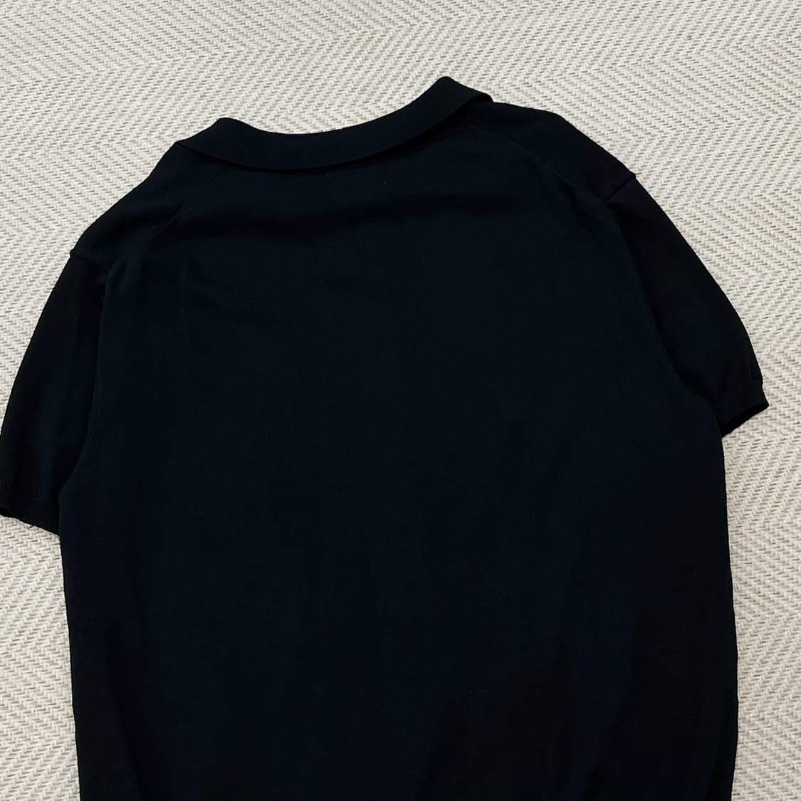 아웃 스탠딩 오픈 카라 하프 니트 r3580 상품이미지5