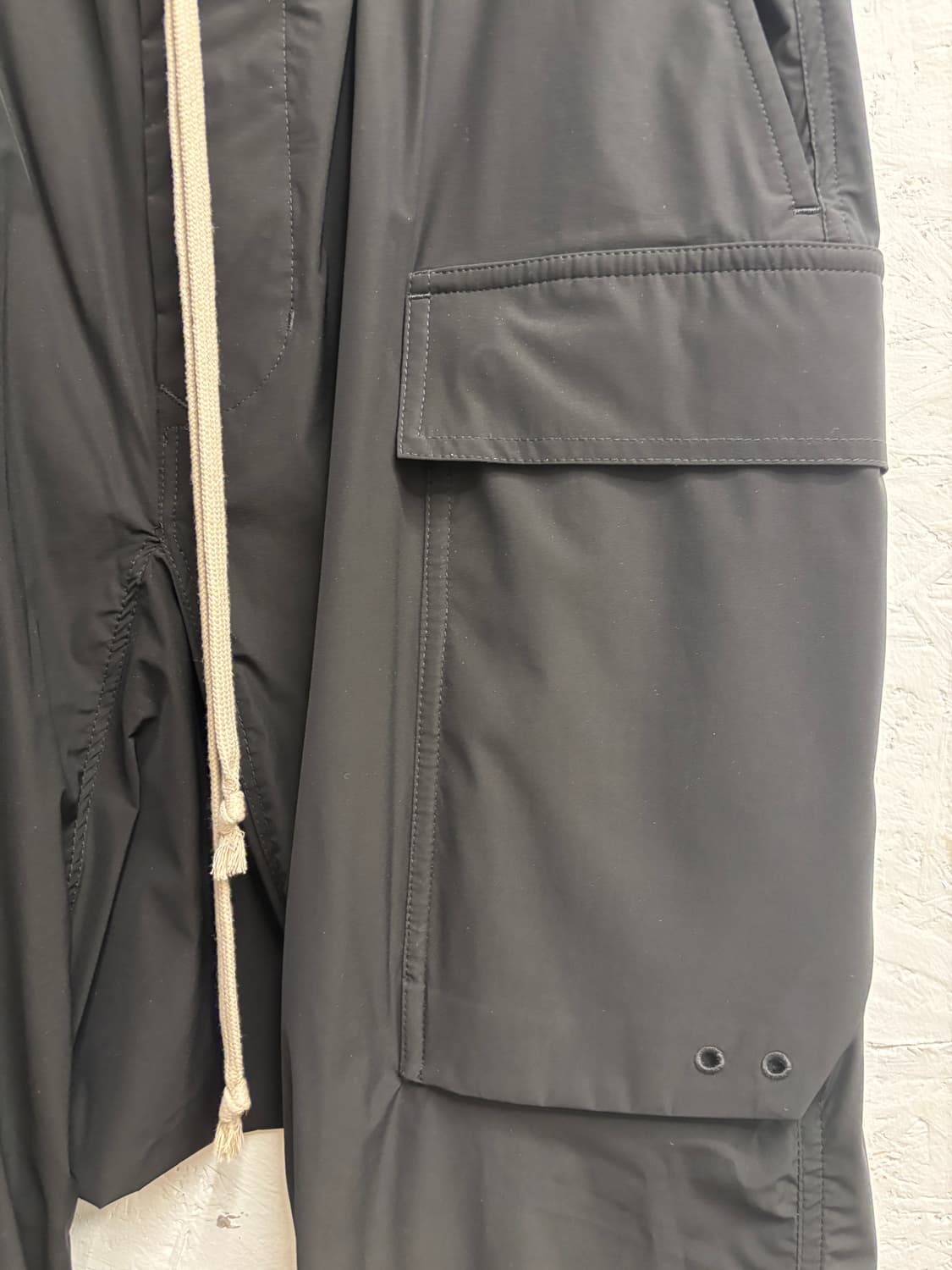 릭오웬스 블랙 배기 dirt s/s 18 size 46 상품이미지2