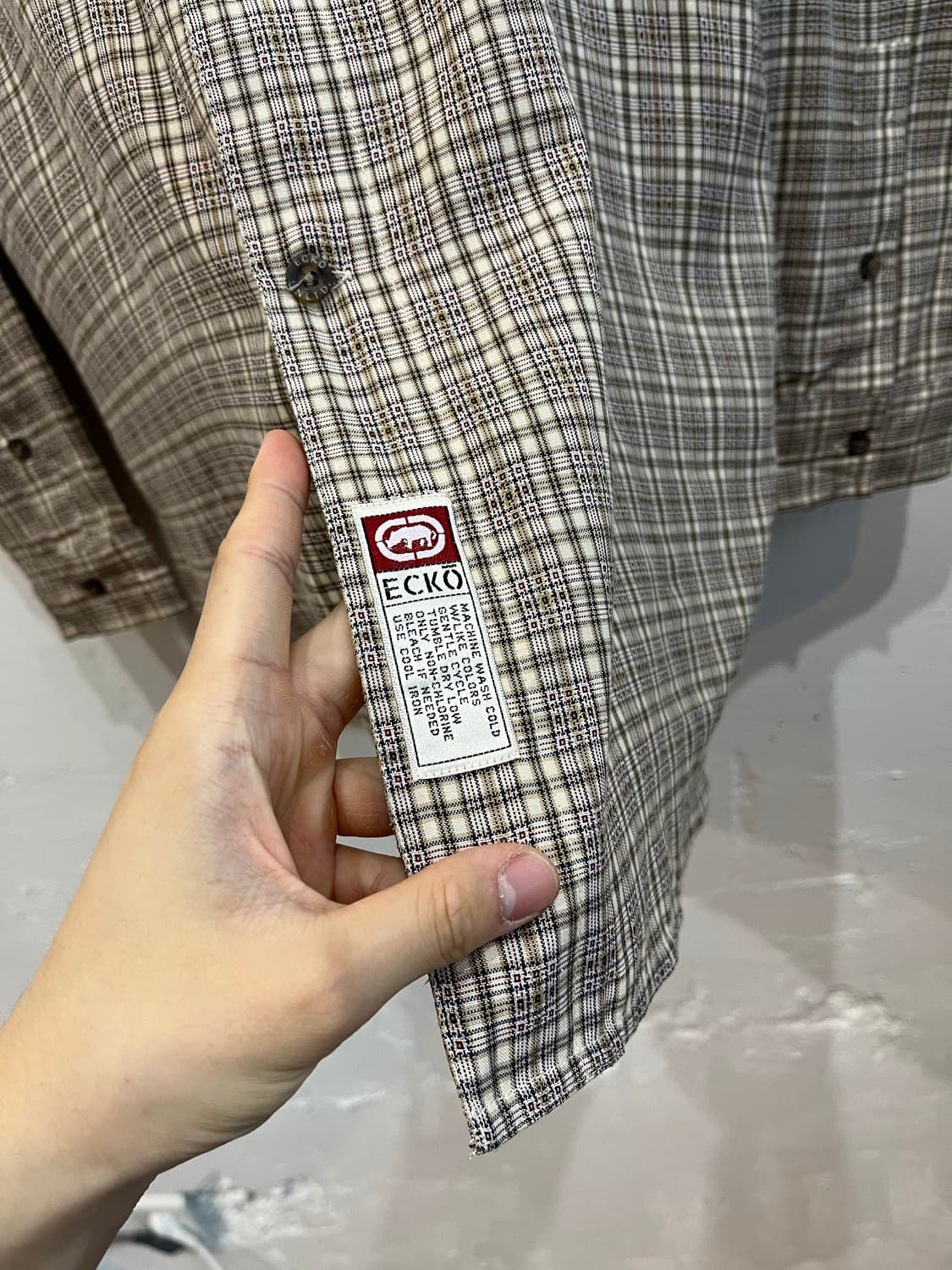 ECKO Unltd 에코 언리미티드 인디아 체크 셔츠  상품이미지6