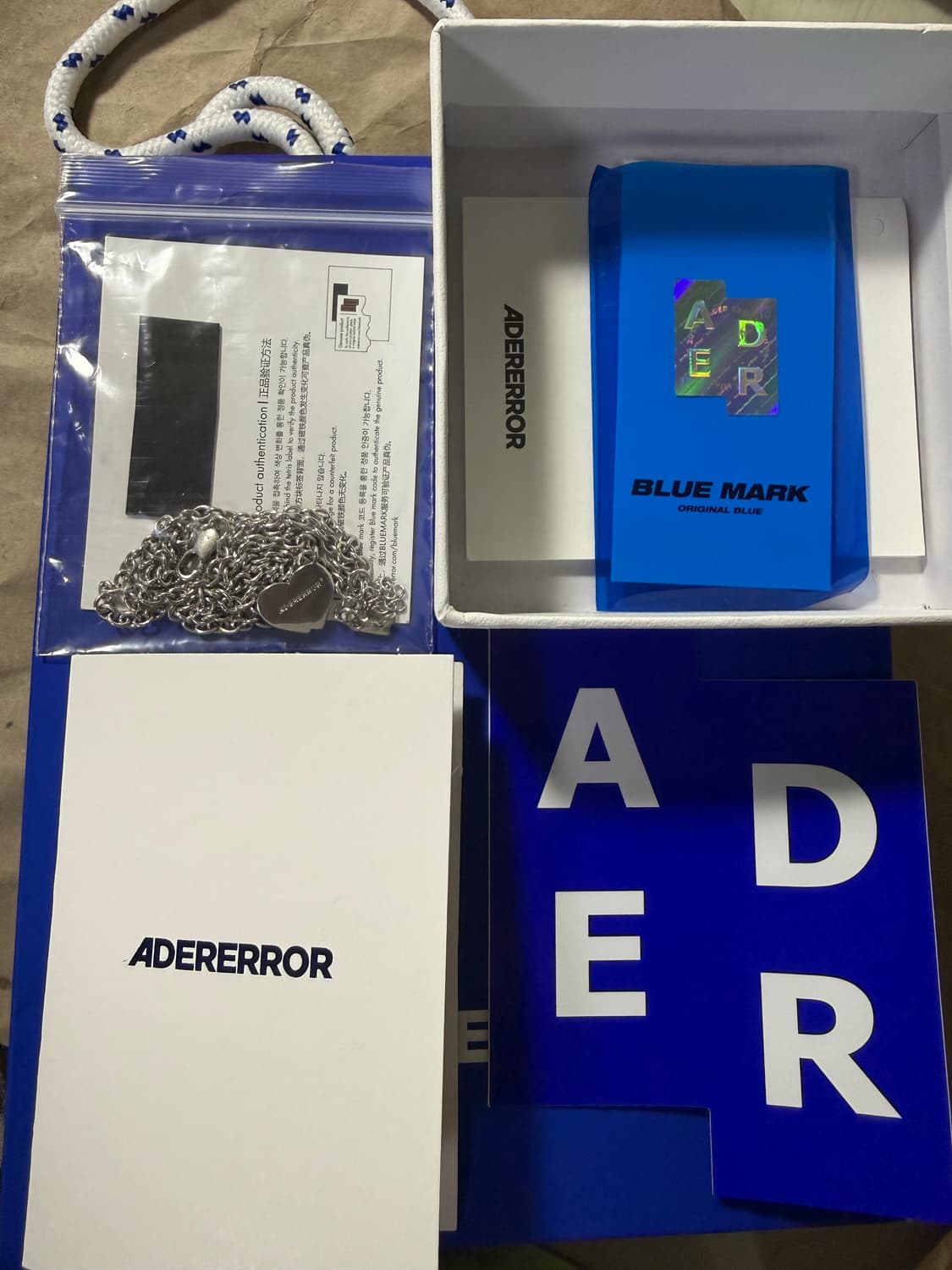 아더에러 트윈 하트 목걸이 상품이미지3