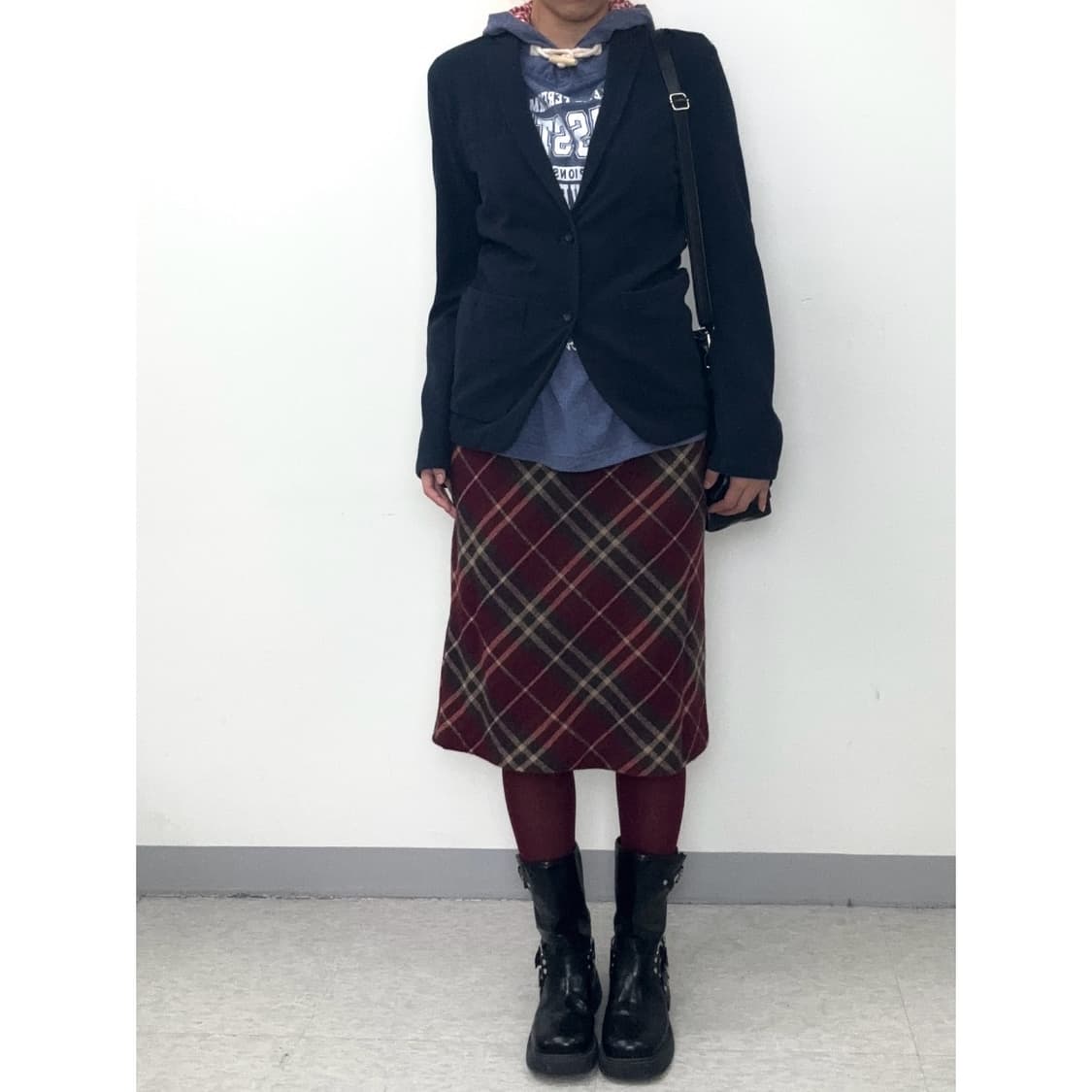 빈티지 네이비 블레이저 자켓 상품이미지2