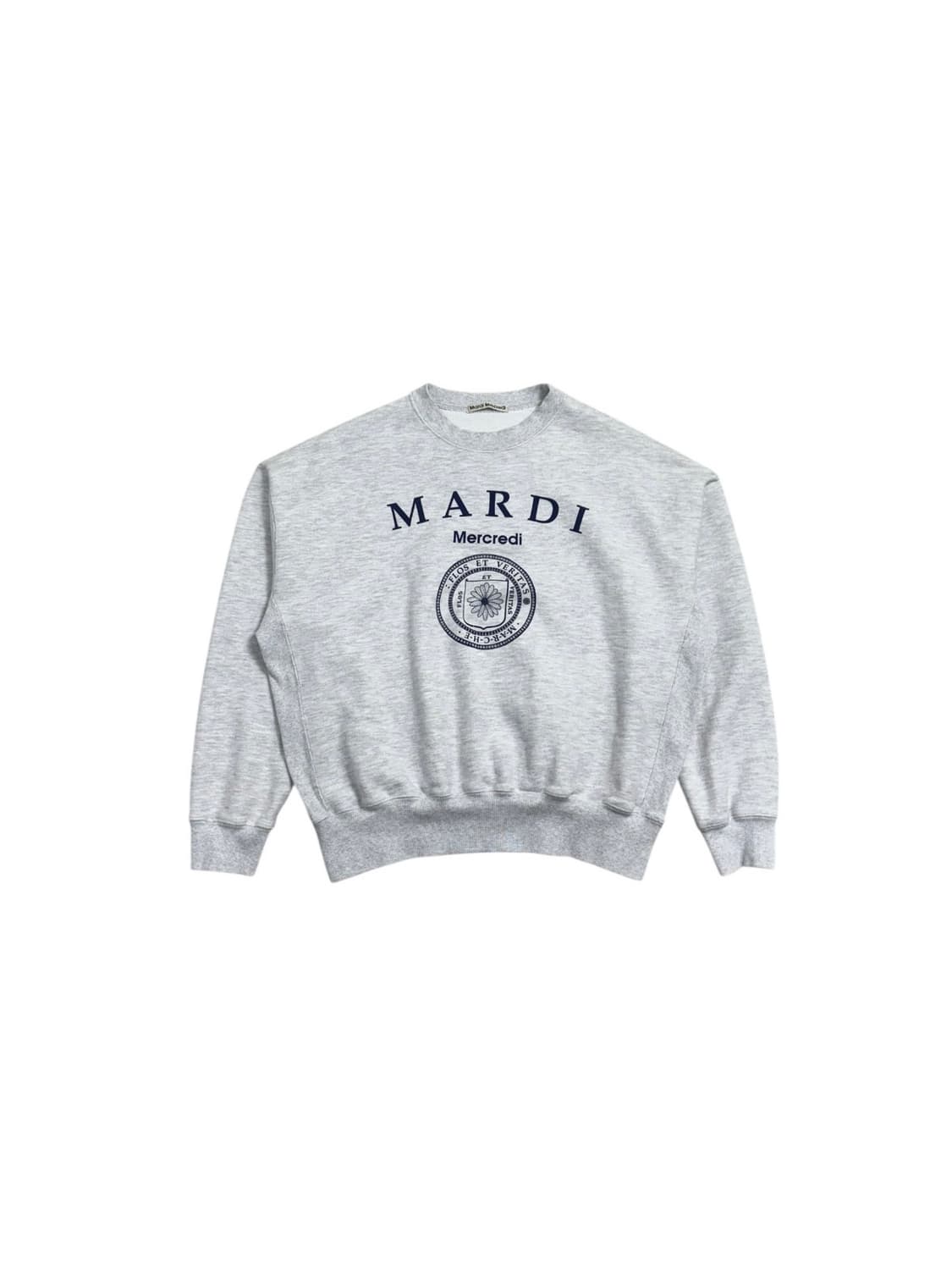 마르디메크르디 맨투맨 멜란지 상품이미지1