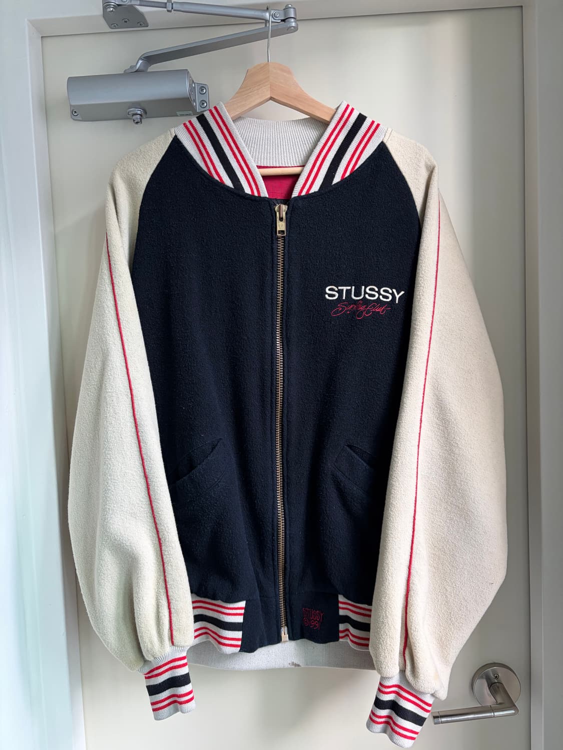 90s stussy surf club varsity 상품이미지1