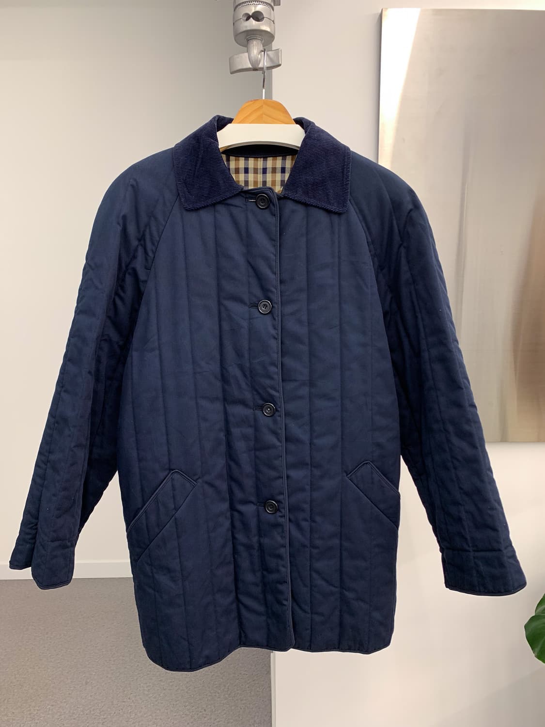 아쿠아스큐텀 퀼팅 자켓 100  상품이미지5