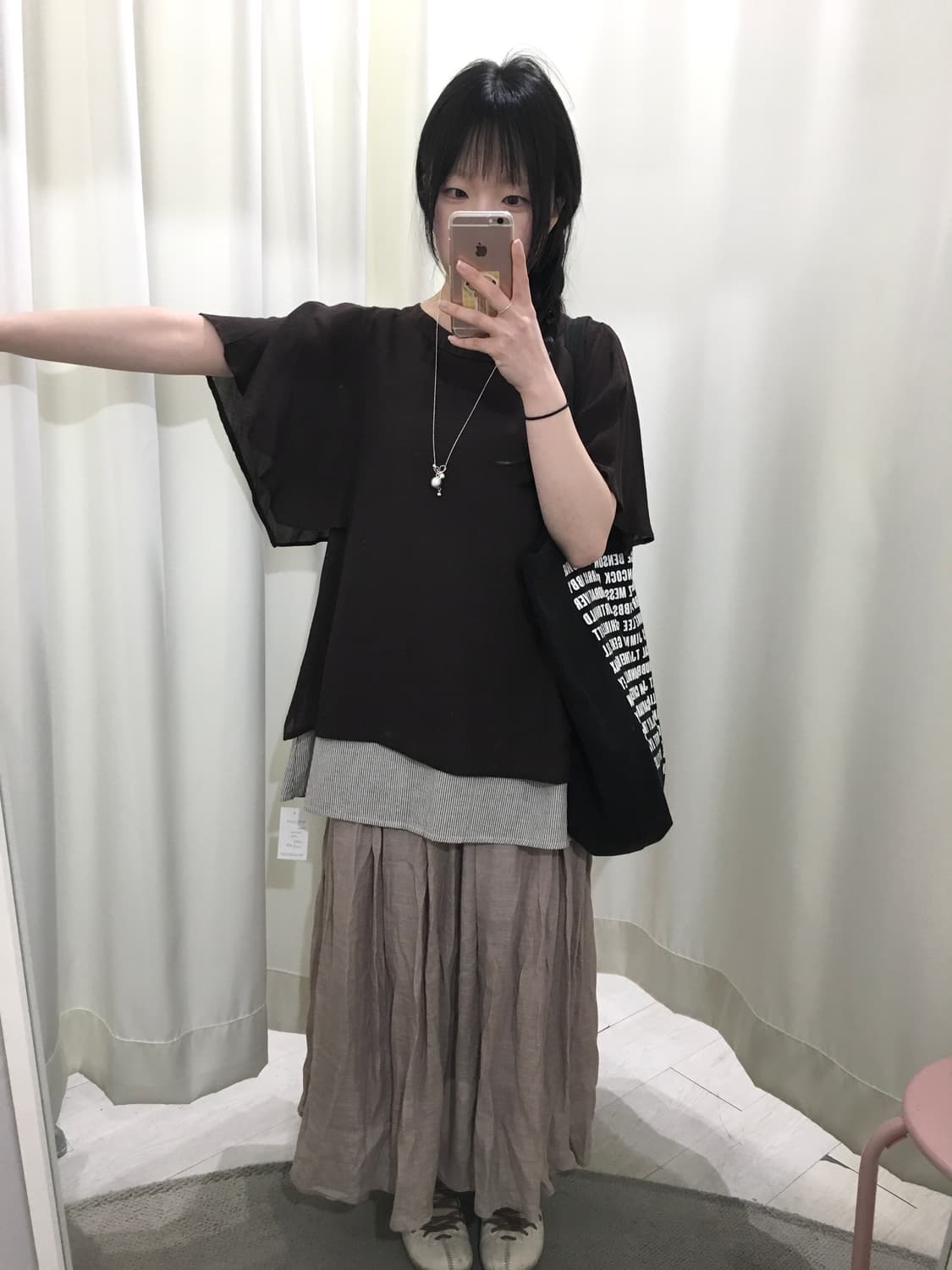 stripe layered blouse 상품이미지3