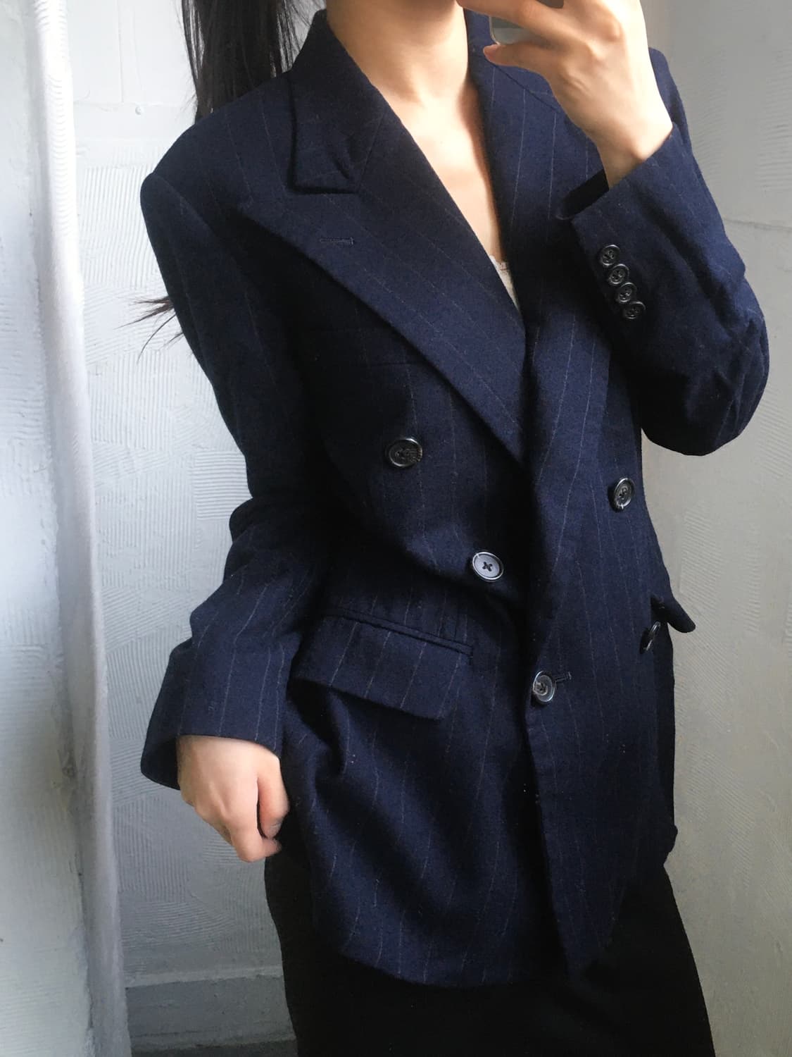 Ralph Lauren 랄프로렌 네이비 스트라이프 블레이저 상품이미지2