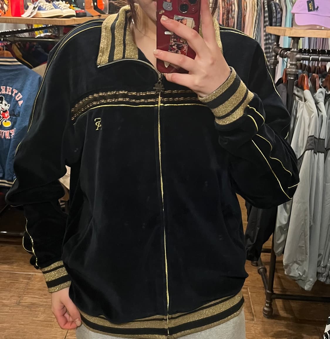 [HI] 빈티지 집업 블랙 상품이미지1