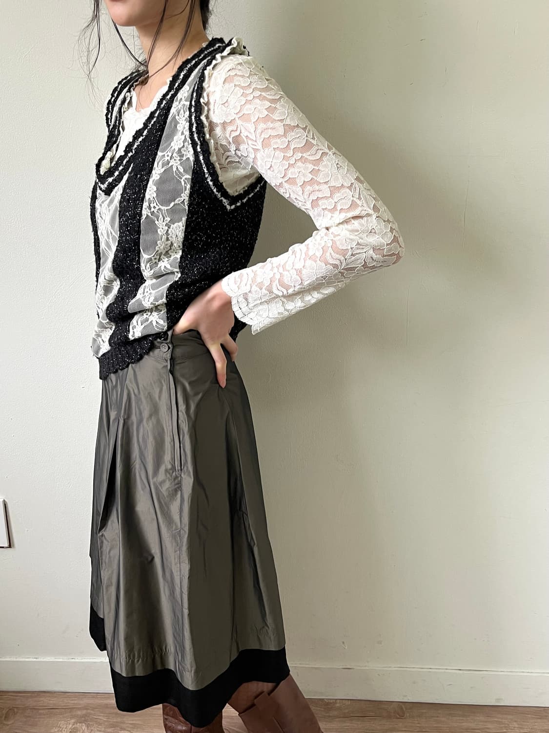 axes 레이스 베스트 탑 상품이미지5