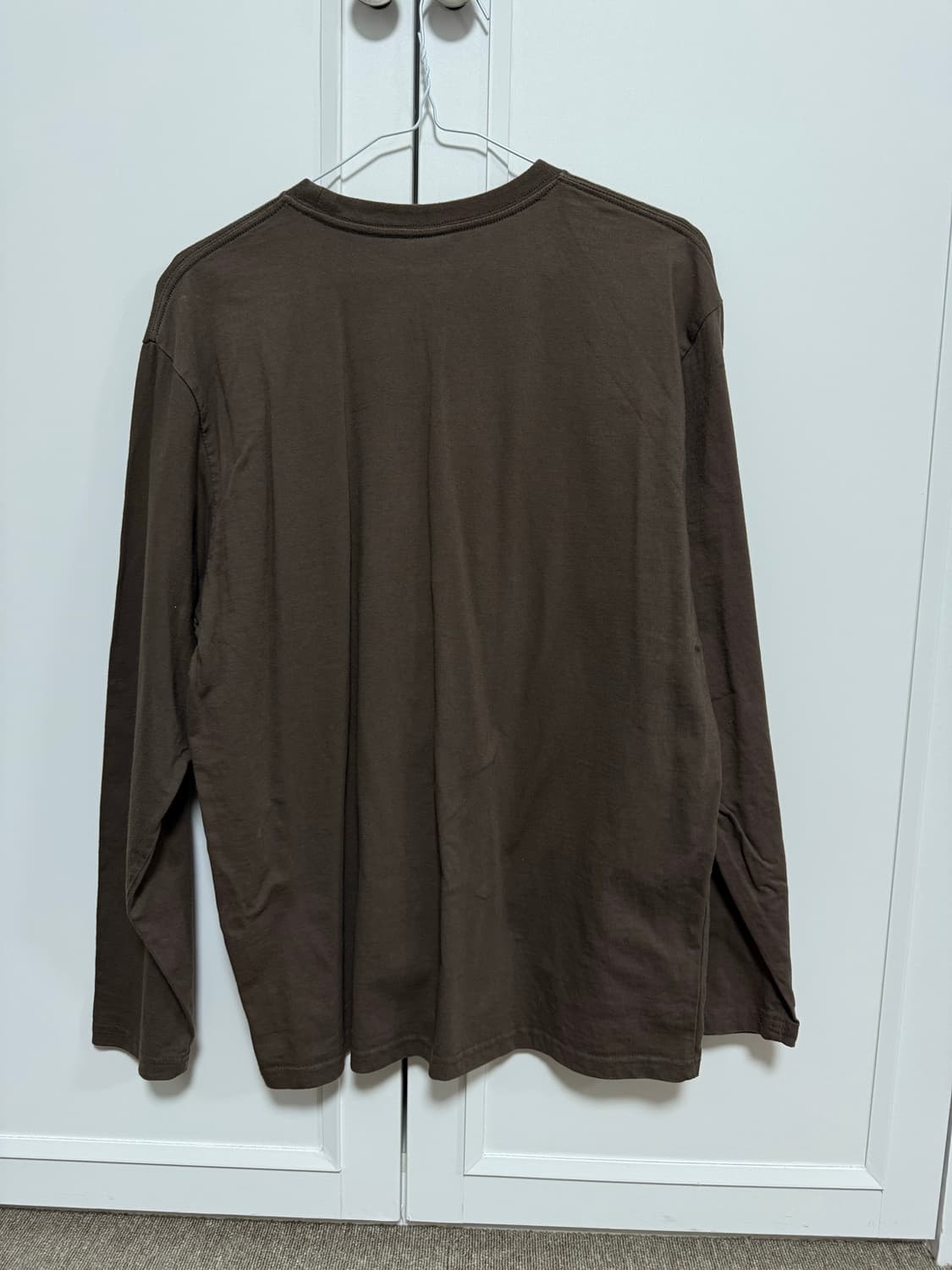 [더콜디스트모먼트] 롱슬리브 브라운 m 상품이미지3