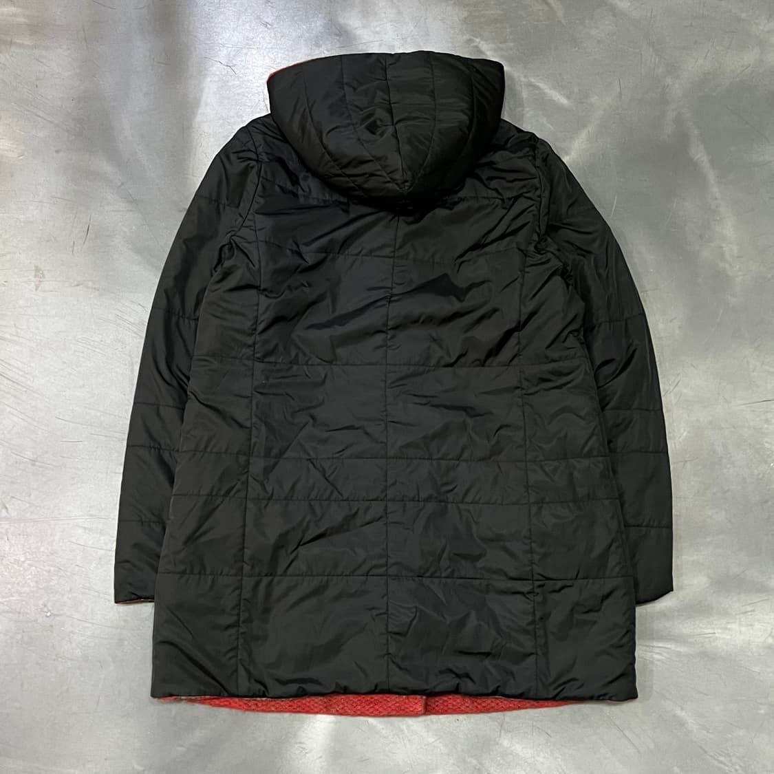  미쏘니 리버시블 패턴 후드 자켓 y14518 상품이미지7