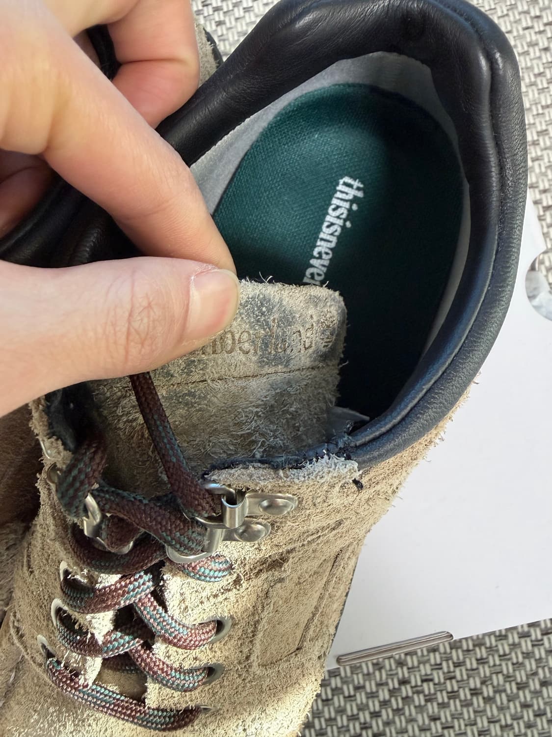 예약중)디스이즈네버댓X팀버랜드 목토 부츠 상품이미지2