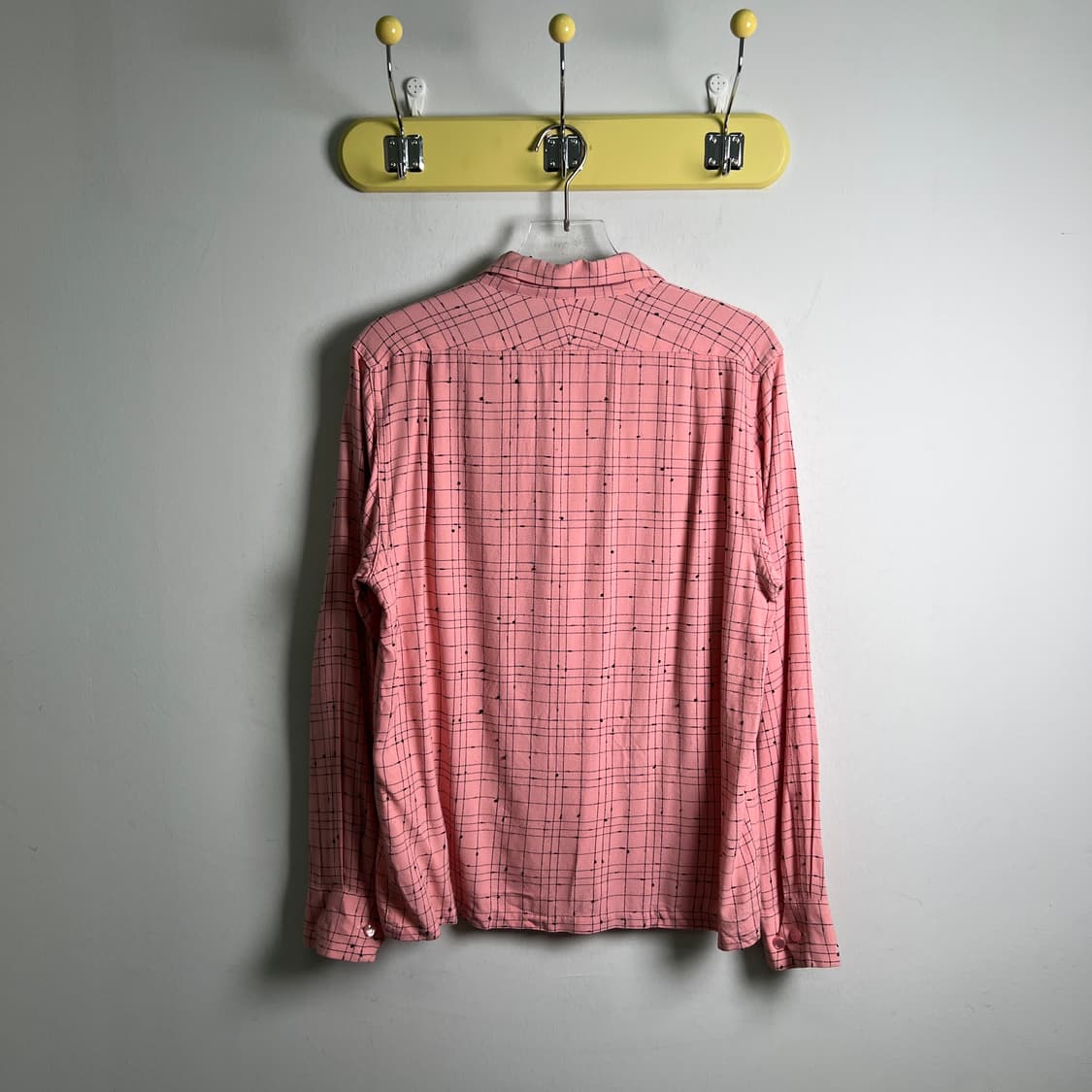 dry bones 드라이 본즈 핑크 체크 셔츠 S 상품이미지3