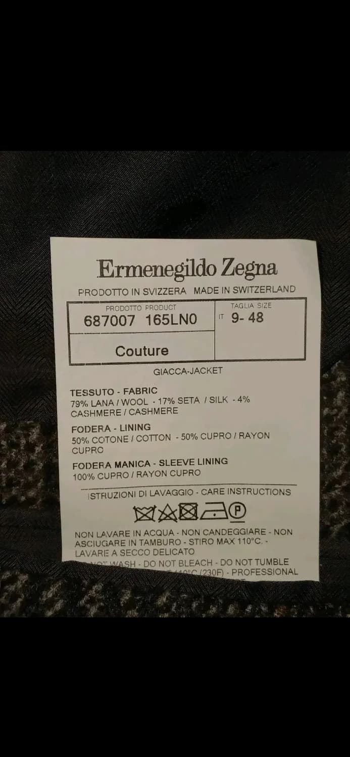 Ermenegildo Zegna COUTURExxx WOOL BLAZER 상품이미지10