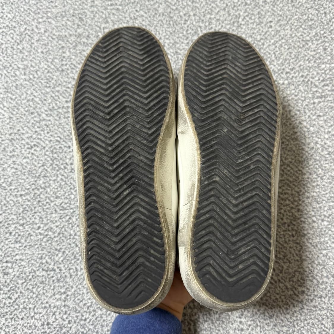 [정가 50만원] 골든구스 슈퍼스타 화이트 실버탭 39 상품이미지7