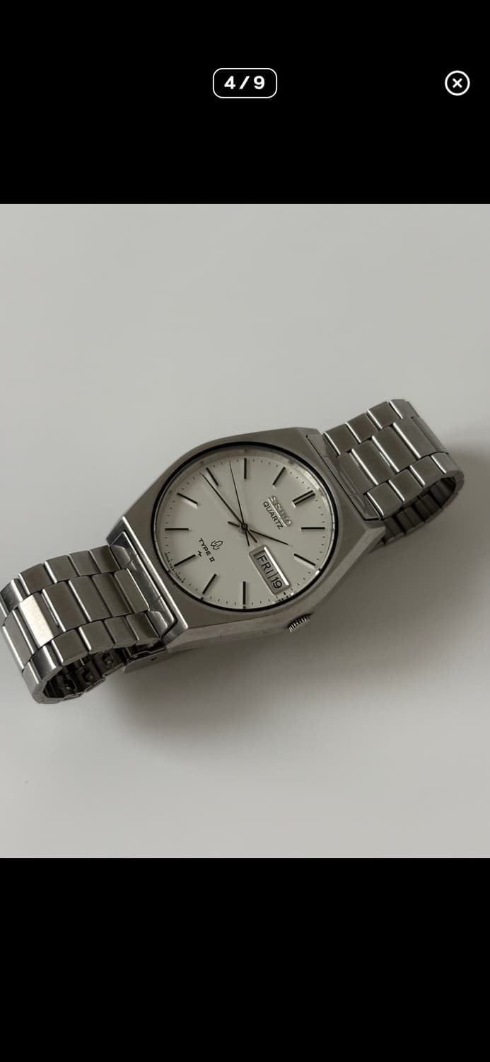 SEIKO TYPE2 Sliver Quartz 상품이미지4