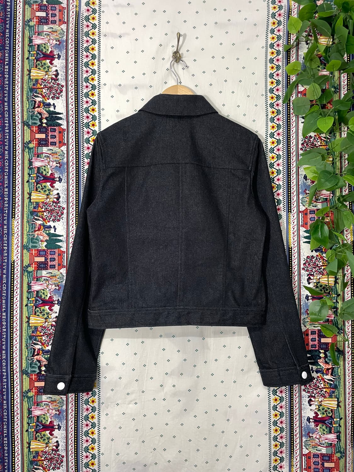 꾸레쥬 크롭 데님자켓 상품이미지2