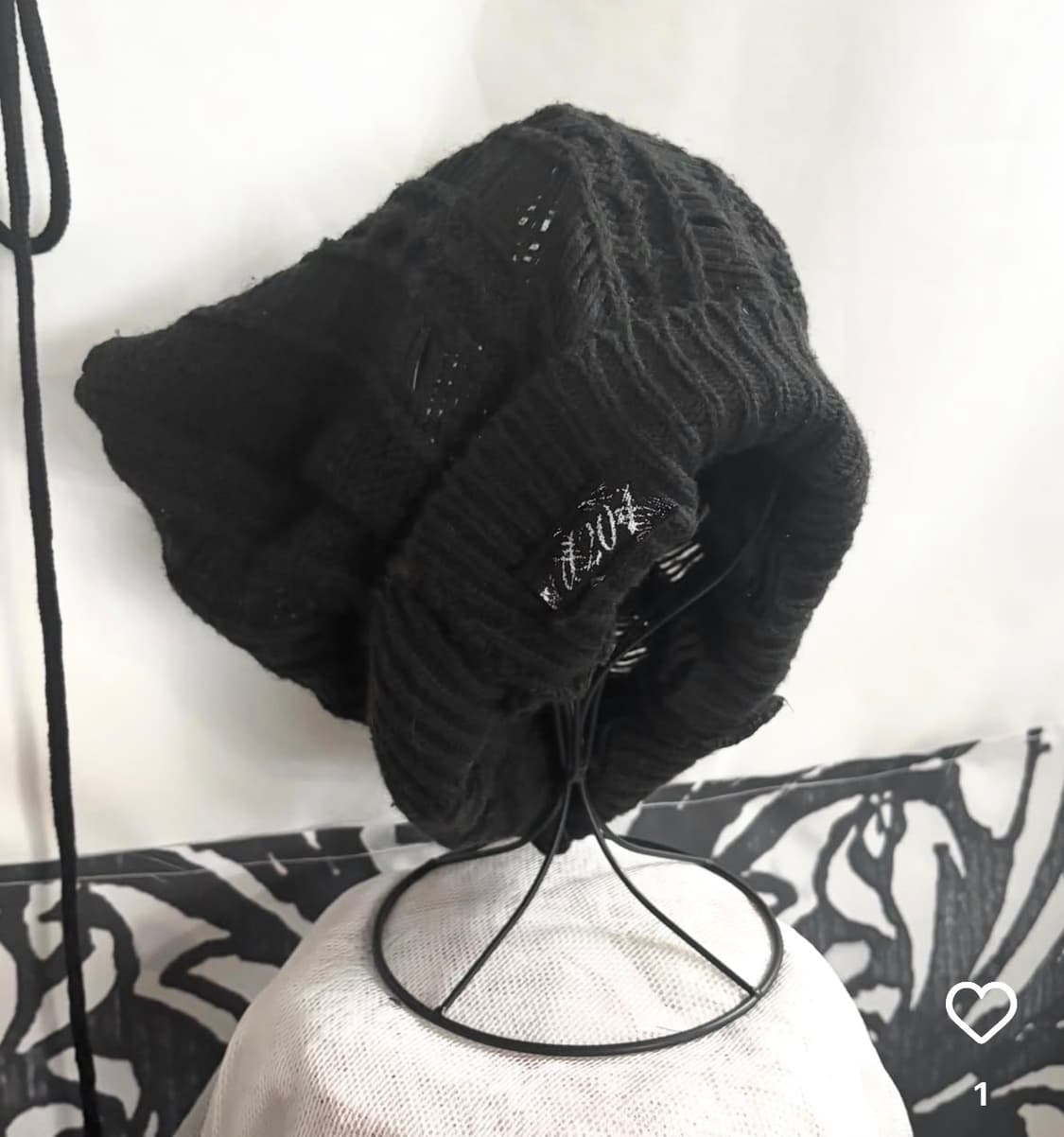 인스타 빈티지 캣비니 비니  상품이미지4