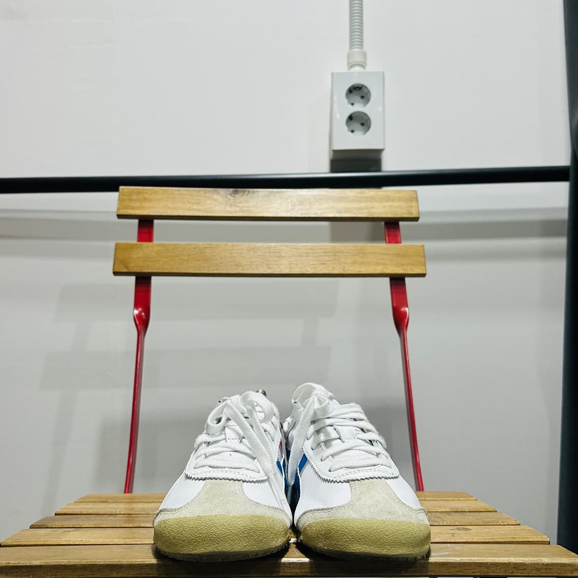 240) 오니츠카타이거 운동화 여성 여자 신발 멕시코66 흰파빨 상품이미지2