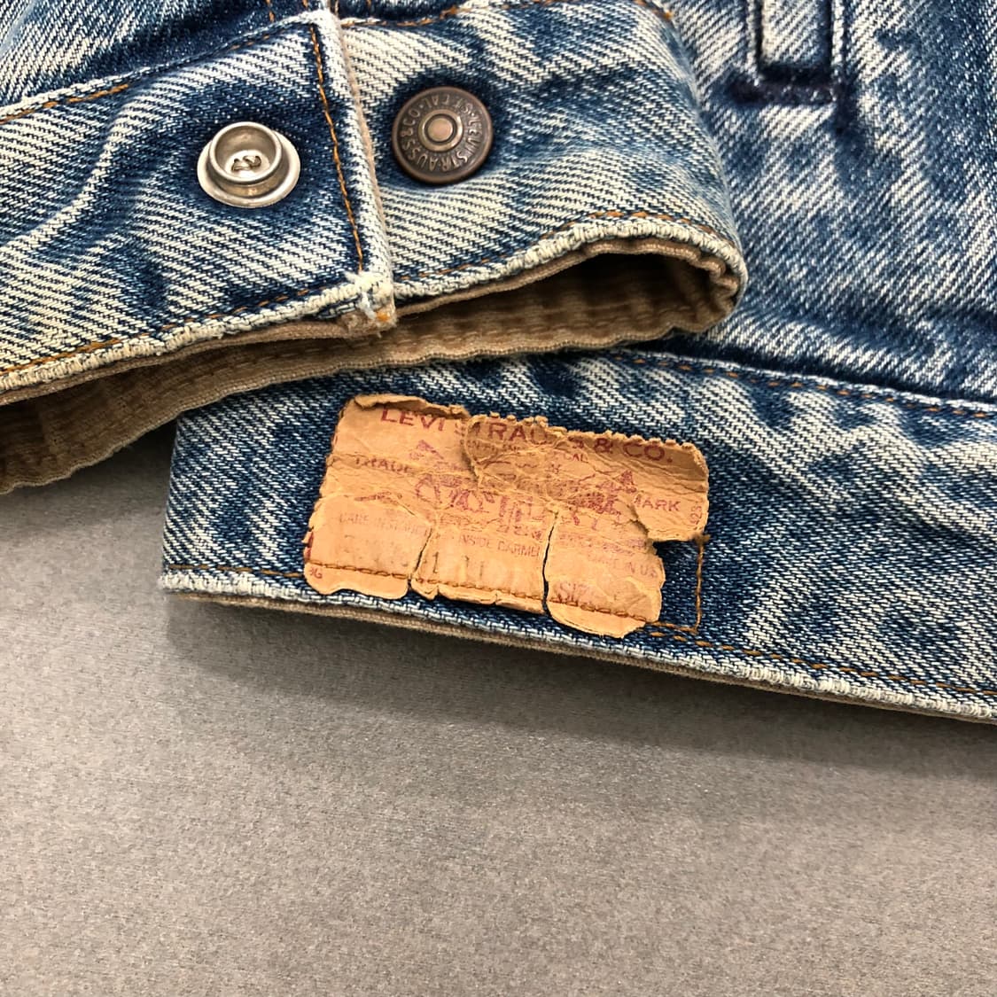 리바이스 usa 미국 리버서블 양면 코듀로이 데님 청자켓 상품이미지3